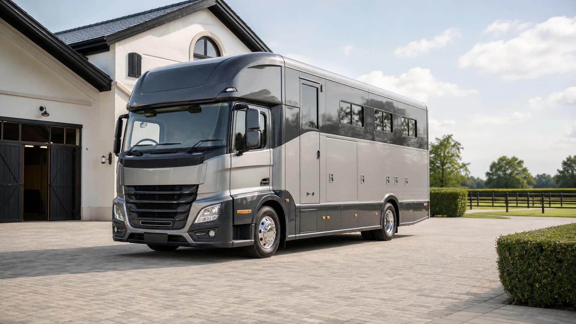 Luxury horse truck ready for sale